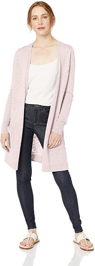 Amazon Brand - Daily Ritual Women's Lightweight Duster Cardigan | Amazon (US)