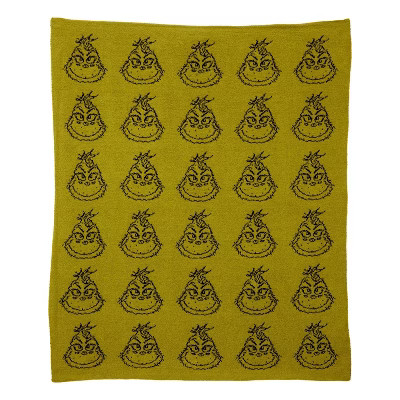 Grinch Knit Throw Blanket | Target