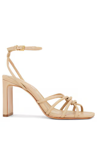 Rachel High Block Sandal in Light Nude | Revolve Clothing (Global)