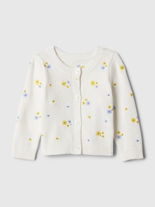 Baby Floral Sweater | Gap (US)