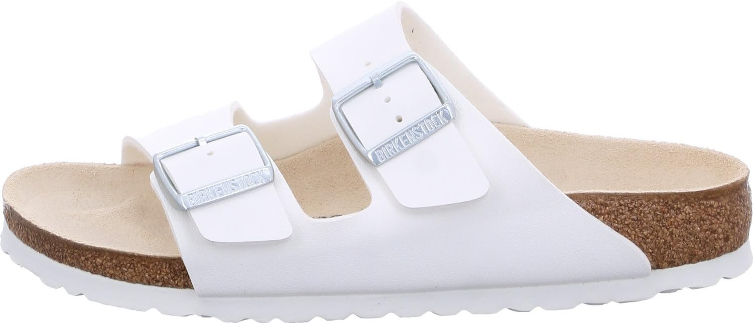 Birkenstock Men's Amalfi Leather Soft Footbed Arizona Sandals | Amazon (US)