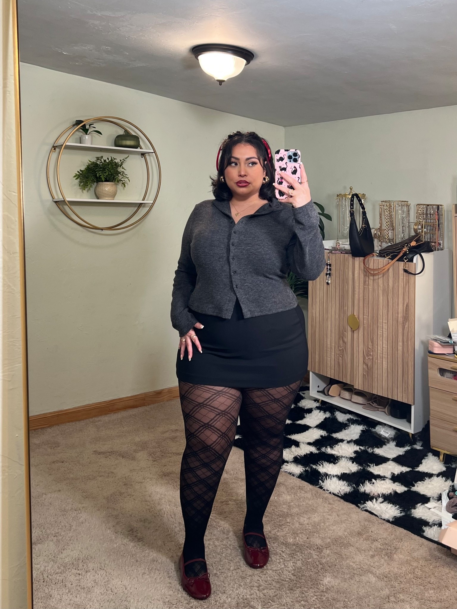 holiday outfit idea♥️ wearing 14 top and 1X skirt 

#LTKootd #LTKgrwm #LTKPlusSize