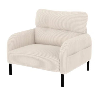 Upholstered Armchair, Accent Chair For Living Room And Bedroom | Wayfair North America