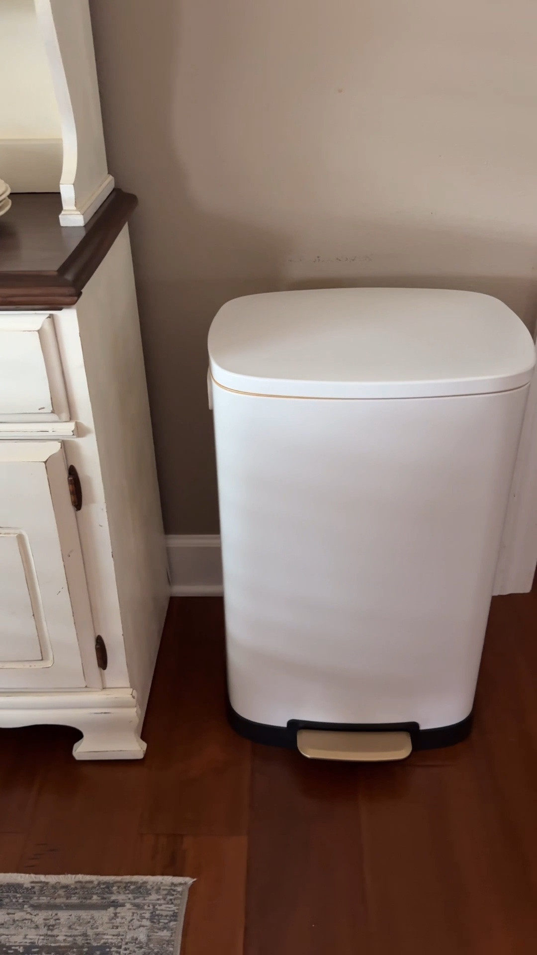 An actual pretty trash can does exist and it’s on sale! ✨ Still a little pricey but totally worth it if you’re like me and have to keep a trash can out in the open!

#LTKHome #LTKSaleAlert #LTKOver40
