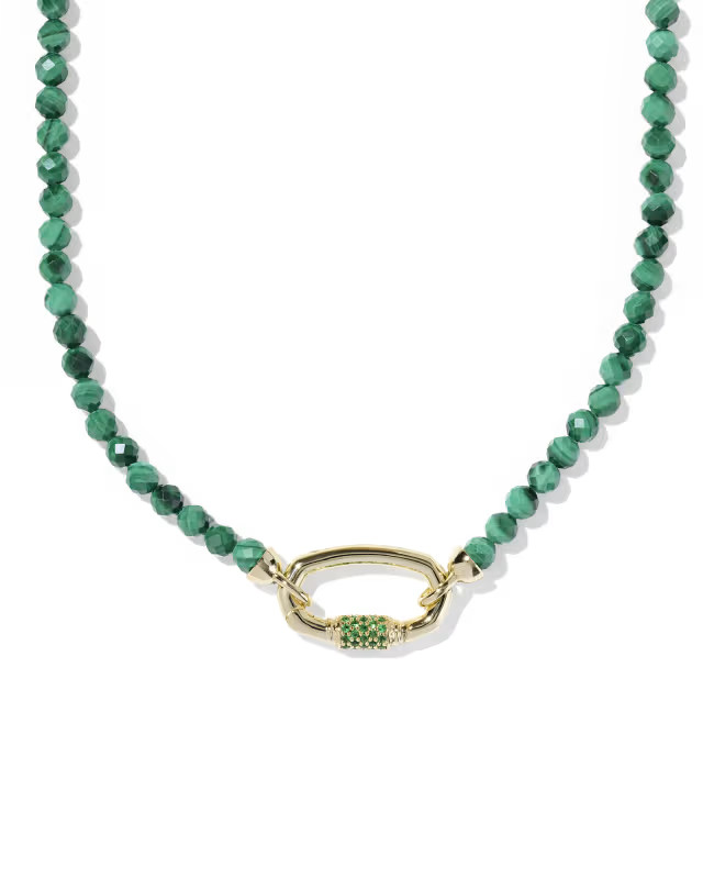 Emery Gold Beaded Strand Necklace | Kendra Scott