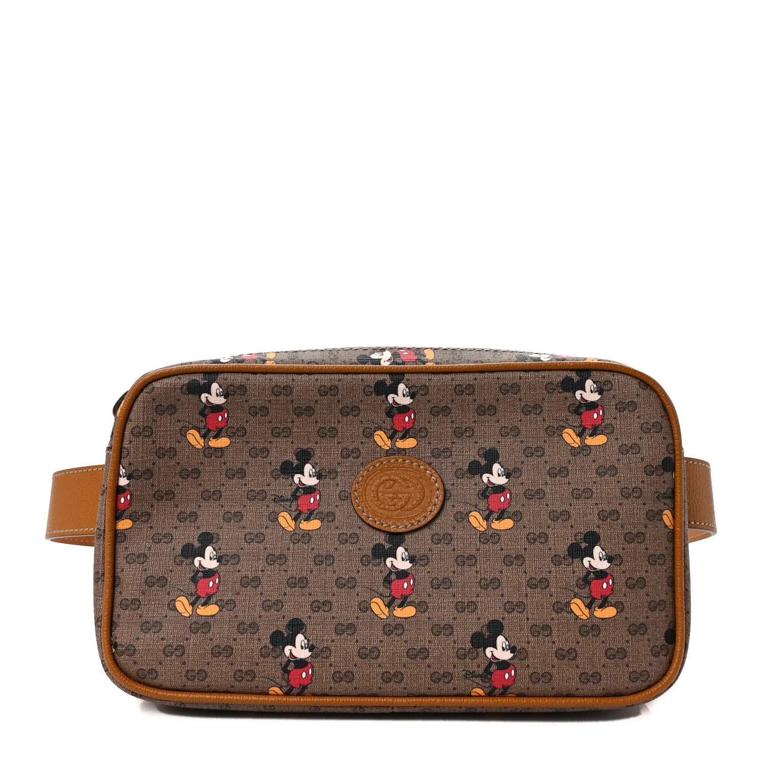 X DISNEY Mini Vintage GG Supreme Monogram Mickey Mouse Small Belt Bag 90/36 90 36 Beige Vintage S... | FASHIONPHILE (US)