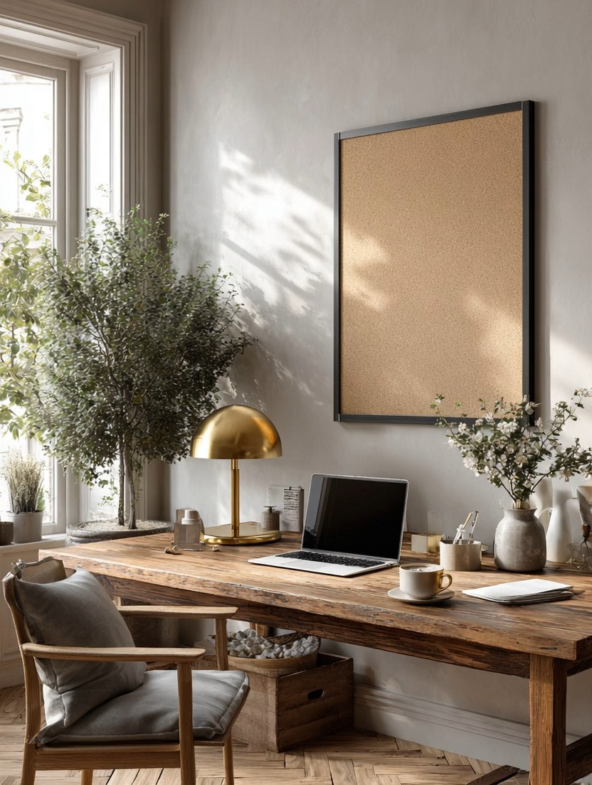 Home offices are changing beautifully.

The old bulky office desks with heavy drawers and endless paper storage no longer fit the way most people work today. As more of life becomes digital, modern home offices are becoming lighter, calmer, more intentional, and far more elegant.

Most of us no longer need oversized filing cabinets, stacks of papers, or cluttered drawers taking over the room. We work from laptops, tablets, cloud storage, online meetings, and digital documents. And honestly, those bulky drawers often become another thing to constantly organize.

This is why simple natural wooden desks without drawers are becoming one of the biggest modern home office trends. They instantly make a space feel more open, grounded, calm, and inspiring.

And the beauty is in the styling.

Pair a gorgeous natural wooden desk with a modern gold table lamp to add warmth and elegance during the day while creating the perfect soft glow at night. Then finish the space with a simple framed corkboard so your ideas, inspirations, goals, and creative plans stay visible without making the office feel cluttered.

A beautiful home office changes the way you work. It makes you want to sit down, focus, create, journal, plan, build, and spend intentional time with your ideas.

In this edit, we included multiple wooden desks, modern gold table lamps, and framed corkboards to help you create a calm and elevated workspace at home.

#HomeOfficeDecor #ModernHomeOffice #WorkspaceInspiration
 

 #LTKHome #LTKMens