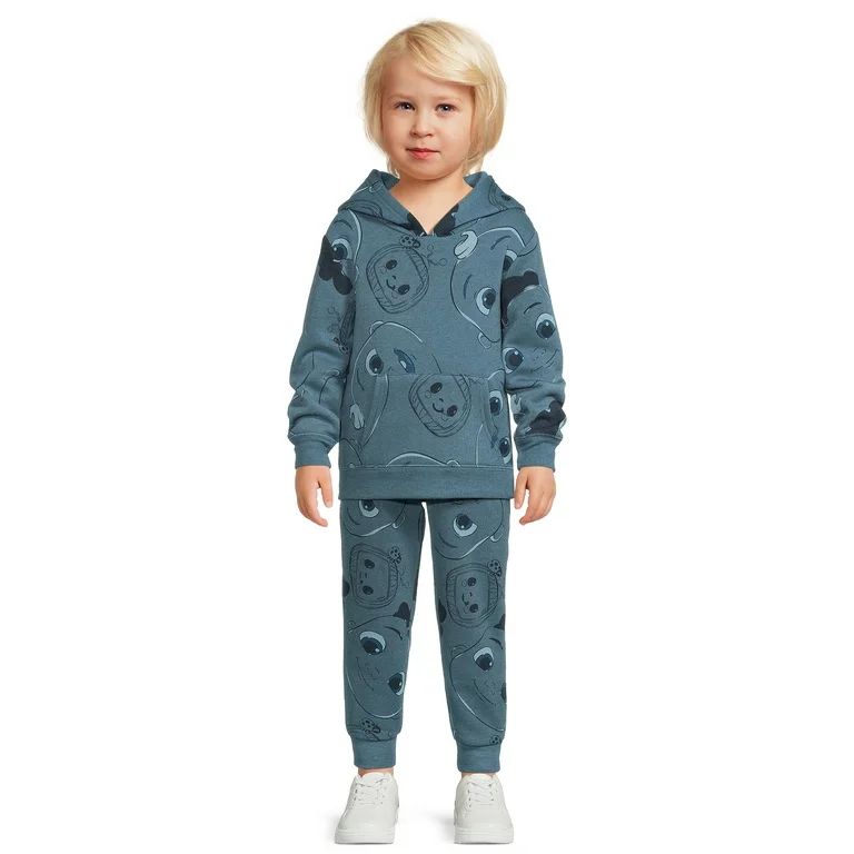 CoComelon Toddler Boy Fleece Hoodie and Joggers Set, 2-Piece, Sizes 12M-5T | Walmart (US)