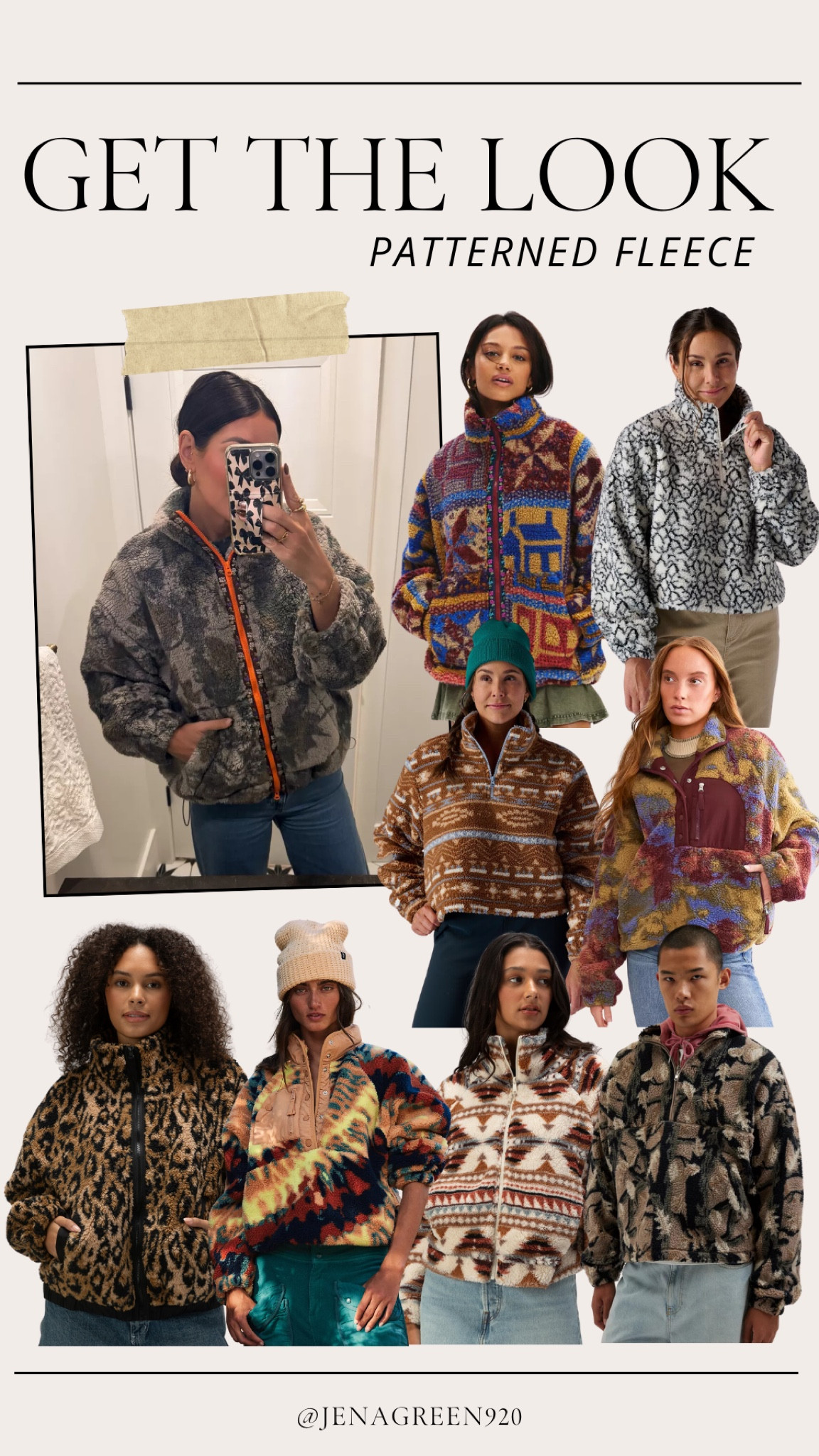 Patterned Fleece | Pattern Fleece | Fall Fashion | Fall Outfits 

#LTKFindsUnder100 #LTKSeasonal #LTKStyleTip