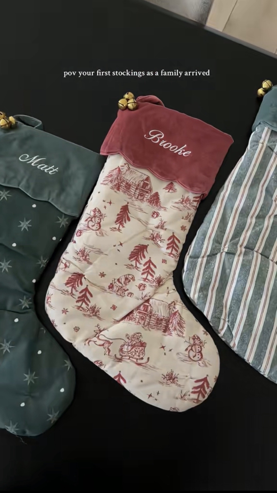 Holiday stockings 🎄 back for pre-order! Love ours

#LTKHome #LTKSeasonal