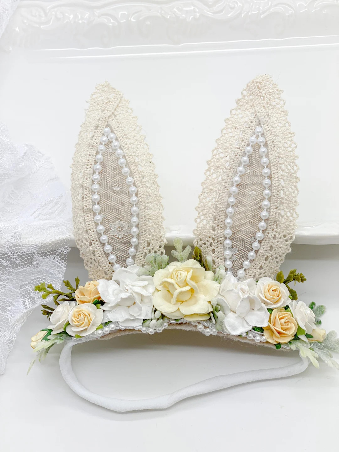 Bunny Ears Headband, Easter Headband, Baby Bunny Headband, Bunny Ears Headband,newborn Headband, ... | Etsy (US)
