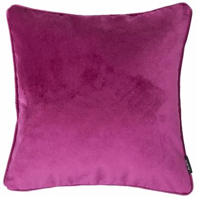 Deonte Square Pillow Cover & Insert East Urban Home Color: Hot Fuchsia Pink, Size: 24" x 24 | Wayfair North America