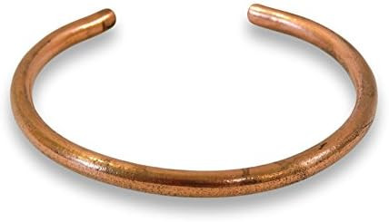 Tibetan Hand Crafted Copper Medicine Bracelet from Nepal (11) | Amazon (US)