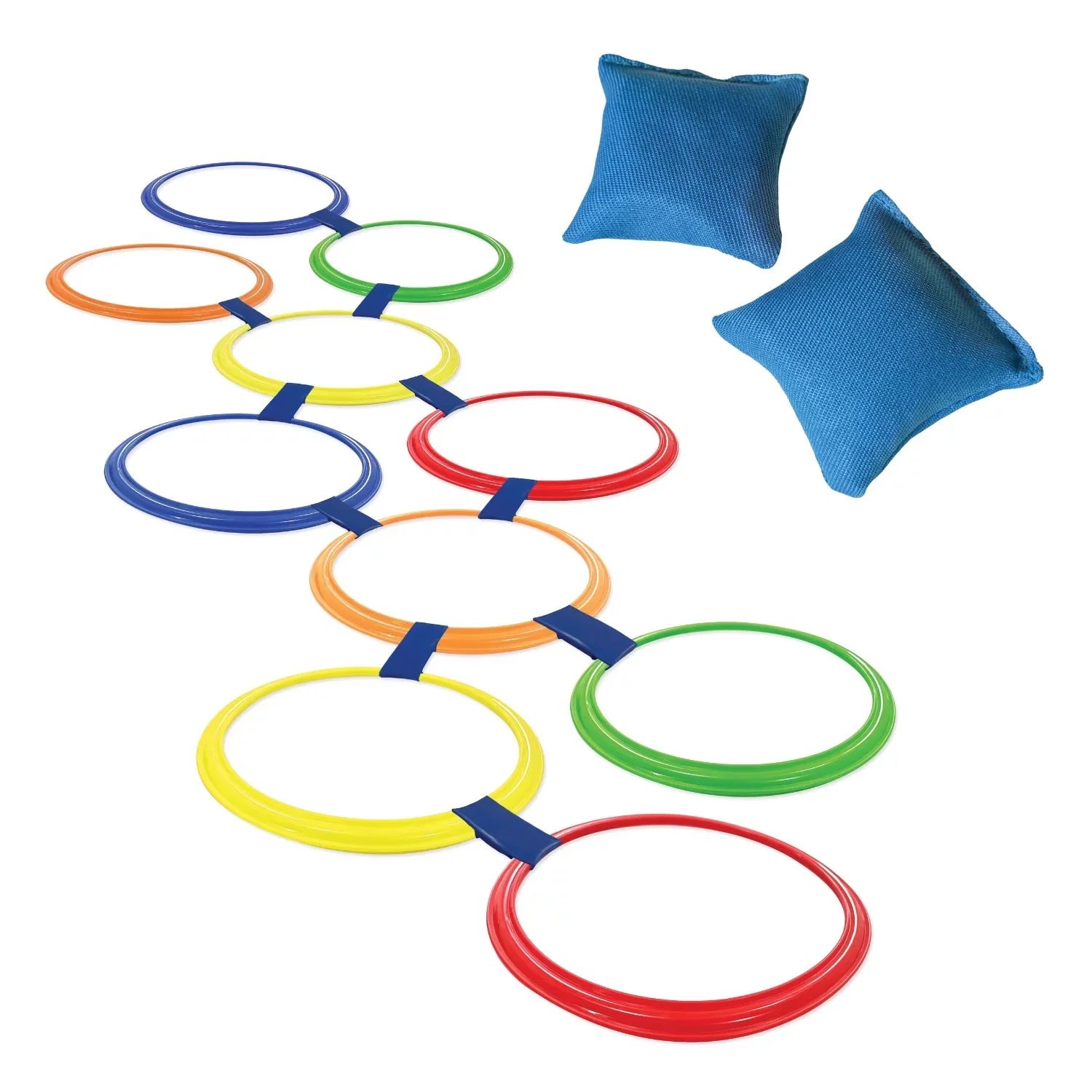 Play Day Hopscotch Rings, Kid's Outdoor Sports, Ages 3-99 | Walmart (US)