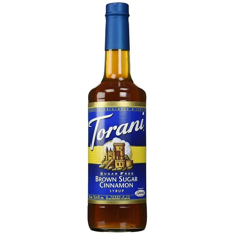 Torani Brown Sugar Cinnamon Syrup Sugar Free 25.4 Fl Oz (Pack of 1) - Walmart.com | Walmart (US)