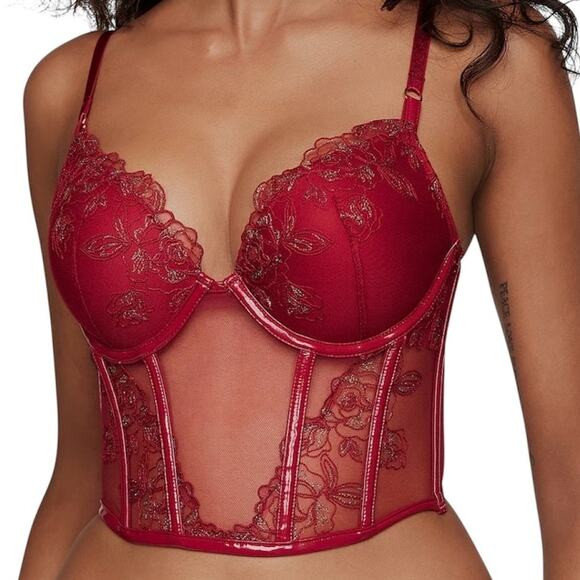 Victoria's Secret 38C Very Sexy Midnight Affair push-up corset BC3 3228 | Poshmark