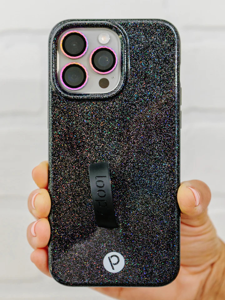 Loopy Cases - Sparkle Black | Loopy Cases