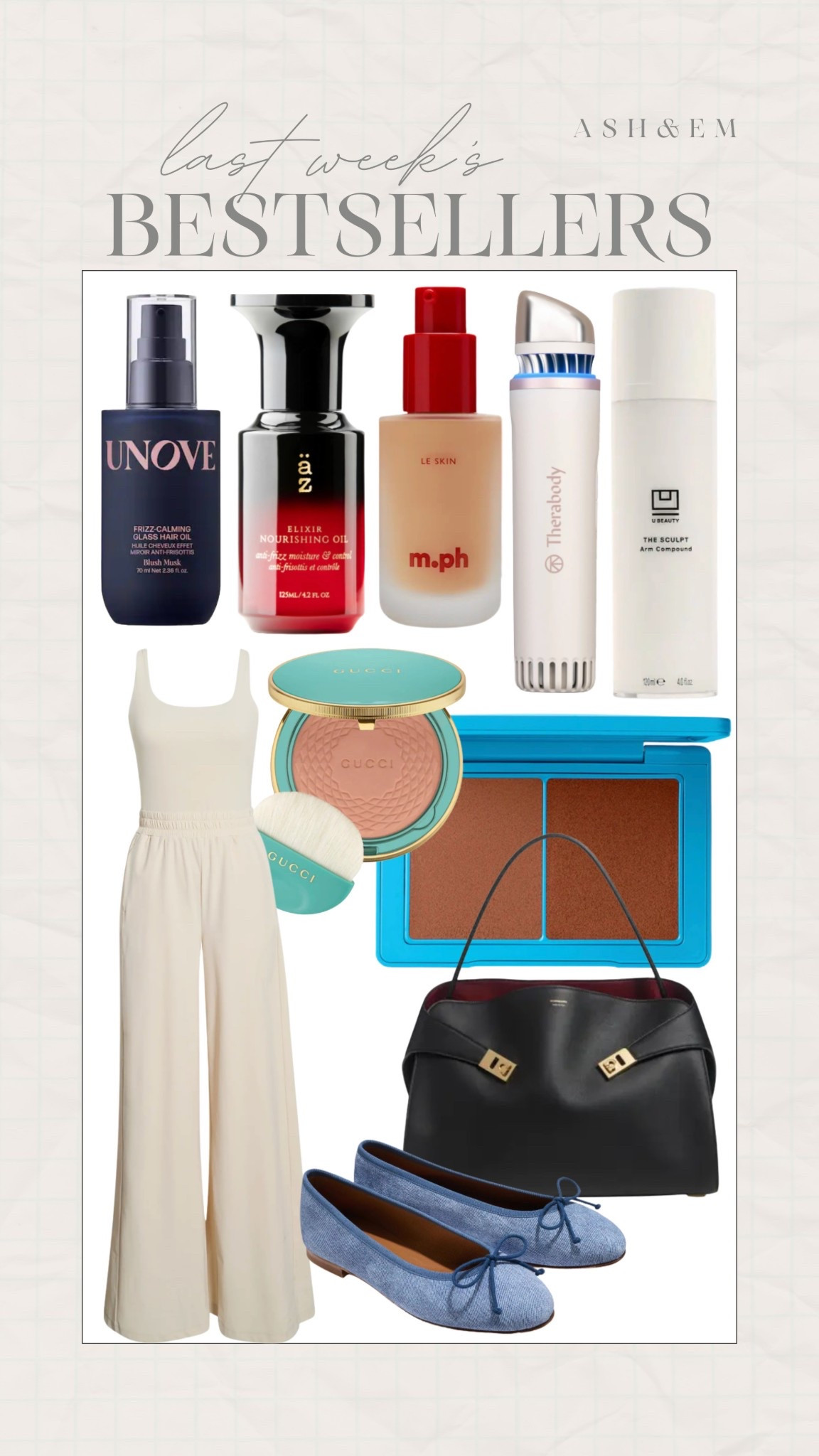 last week’s best sellers!