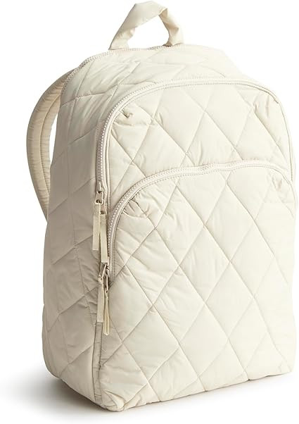 Vera Bradley Women's Featherweight Westover Hybrid Backpack, Pumice Stone, One Size | Amazon (US)