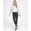 Faux Leather Hip-Zip Leggings | Spanx