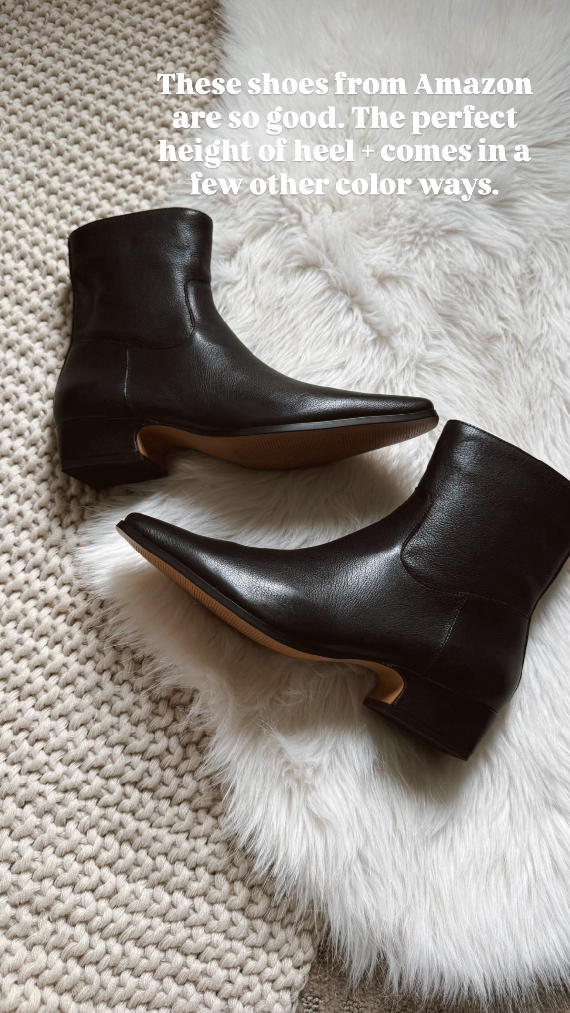 I love these boots from Amazon! The perfect height of heel & can wear with jeans or dresses 

#LTKGiftGuide #LTKWorkwear #LTKHoliday