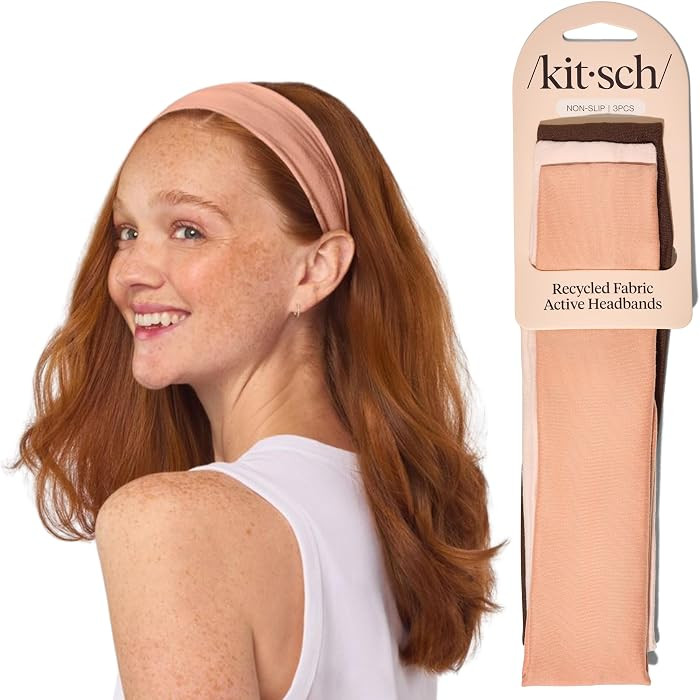 Kitsch Headbands for Women Non Slip - Running Headbands for Girls, Ideal for Working Out, Yoga, G... | Amazon (US)