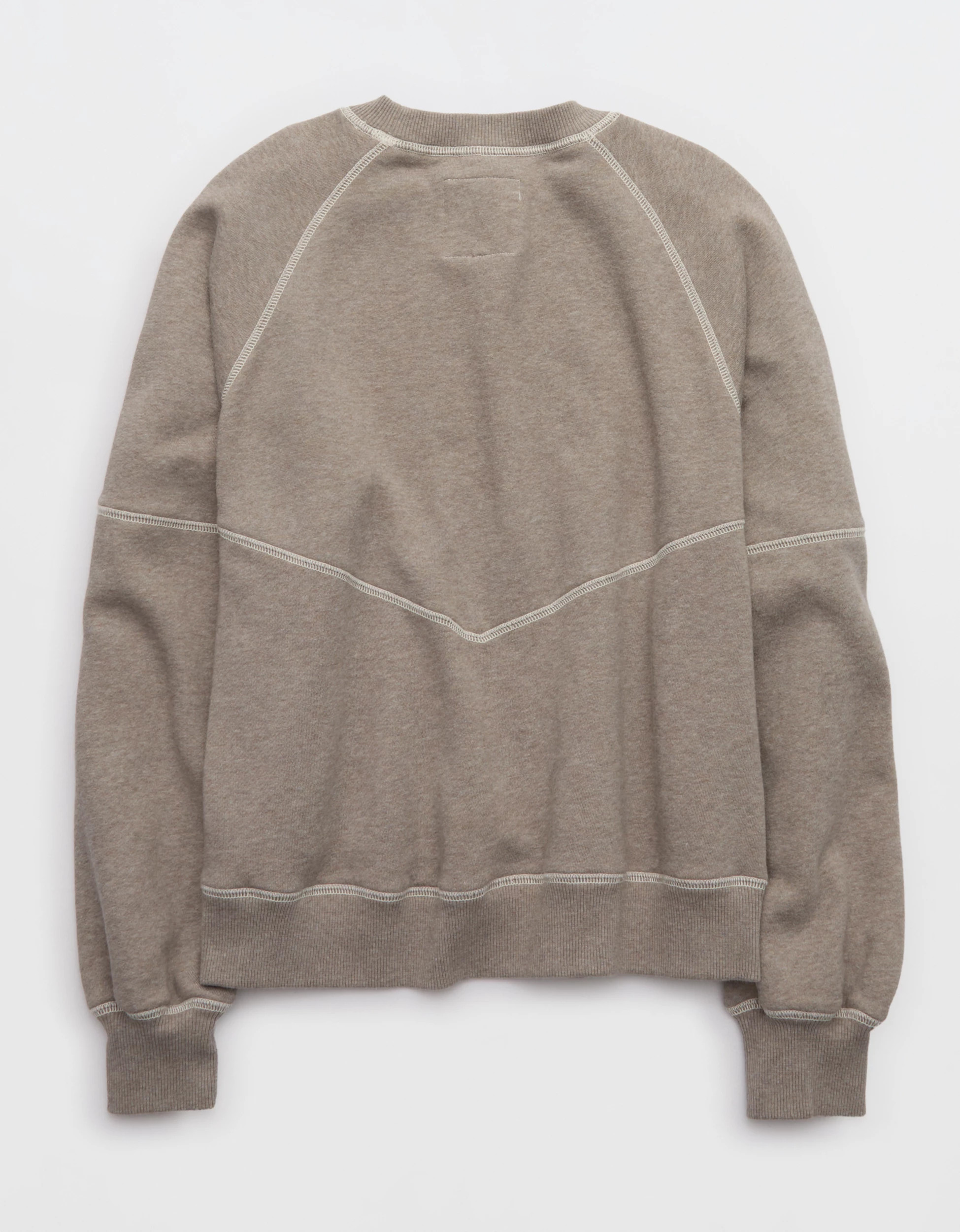 Aerie Go-To Classic Length Crew Sweatshirt | Aerie