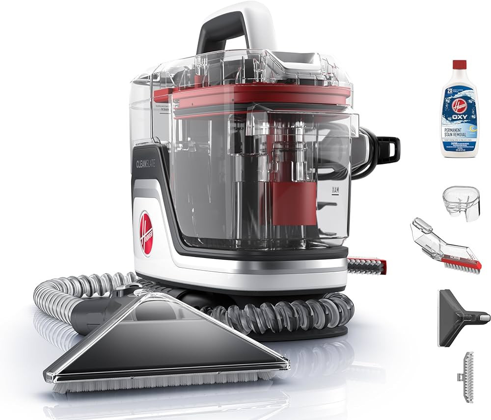 Hoover CleanSlate Plus Carpet & Upholstery Spot Cleaner, Stain Remover, Portable, FH14050, White | Amazon (US)