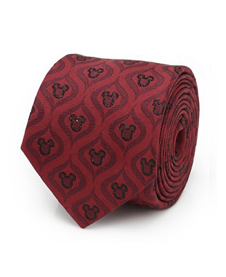 Men's Mickey Mouse Holiday Metallic Silk Tie | Macy's