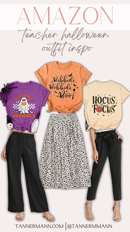 Amazon Teacher Halloween Outfit Inspo #teacheroutfits #graphictee

#LTKSeasonal #LTKunder50 #LTKworkwear