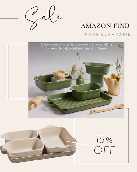 Gift Idea 🎁 Our Place Ovenware Set | 5-Piece Nonstick, Toxin-Free, Ceramic, Stoneware Set with Oven Pan, Bakers, & Oven Mat | Space-Saving Nesting Design | Oven-Safe | Bake, Roast, Griddle and more | Steam


Amazon fashion. Target style. Walmart finds. Maternity. Plus size. Winter. Fall fashion. White dress. Fall outfit. SheIn. Old Navy. Patio furniture. Master bedroom. Nursery decor. Swimsuits. Jeans. Dresses. Nightstands. Sandals. Bikini. Sunglasses. Bedding. Dressers. Maxi dresses. Shorts. Daily Deals. Wedding guest dresses. Date night. white sneakers, sunglasses, cleaning. bodycon dress midi dress Open toe strappy heels. Short sleeve t-shirt dress Golden Goose dupes low top sneakers. belt bag Lightweight full zip track jacket Lululemon dupe graphic tee band tee Boyfriend jeans distressed jeans mom jeans Tula. Tan-luxe the face. Clear strappy heels. nursery decor. Baby nursery. Baby boy. Baseball cap baseball hat. Graphic tee. Graphic t-shirt. Loungewear. Leopard print sneakers. Joggers. Keurig coffee maker. Slippers. Blue light glasses. Sweatpants. Maternity. athleisure. Athletic wear. Quay sunglasses. Nude scoop neck bodysuit. Distressed denim. amazon finds. combat boots. family photos. walmart finds. target style. family photos outfits. Leather jacket. Home Decor. coffee table. dining room. kitchen decor. living room. bedroom. master bedroom. bathroom decor. nightsand. amazon home. home office. Disney. Gifts for him. Gifts for her. tablescape. Curtains. Apple Watch Bands. Hospital Bag. Slippers. Pantry Organization. Accent Chair. Farmhouse Decor. Sectional Sofa. Entryway Table. Designer inspired. Designer dupes. Patio Inspo. Patio ideas. Pampas grass.  


#LTKfindsunder50 #LTKHoliday #LTKeurope #LTKwedding #LTKhome #LTKbaby #LTKmens #LTKsalealert #LTKfindsunder100 #LTKbrasil #LTKworkwear #LTKswim #LTKstyletip #LTKfamily #LTKGiftGuide #LTKU #LTKbeauty #LTKbump #LTKover40 #LTKitbag #LTKparties #LTKtravel #LTKfitness #LTKSeasonal #LTKshoecrush #LTKkids #LTKmidsize #LTKGiftGuide #LTKVideo 