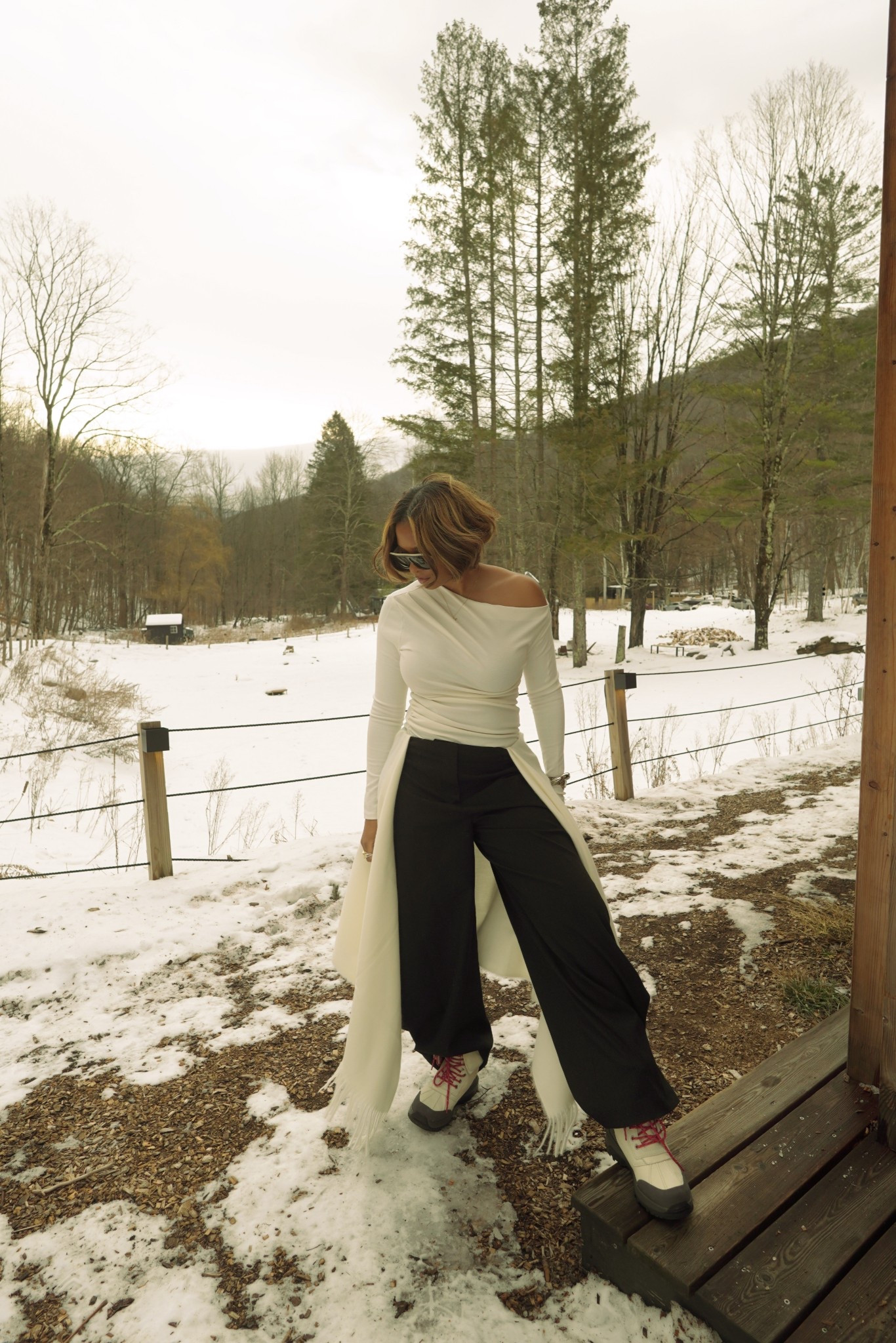 Snow day look ❄️

#LTKootd #LTKSeasonal