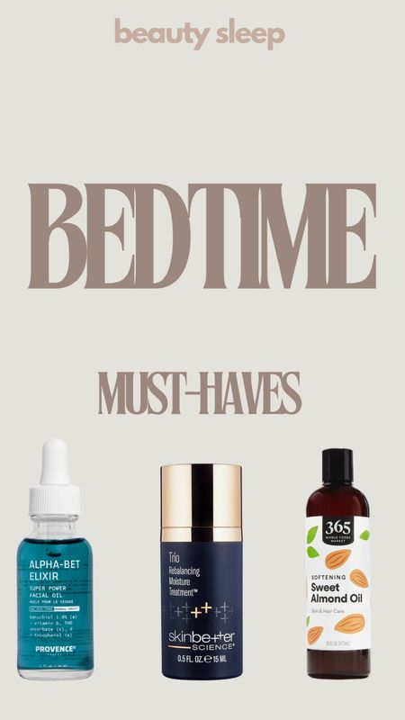 Bed time must haves! 