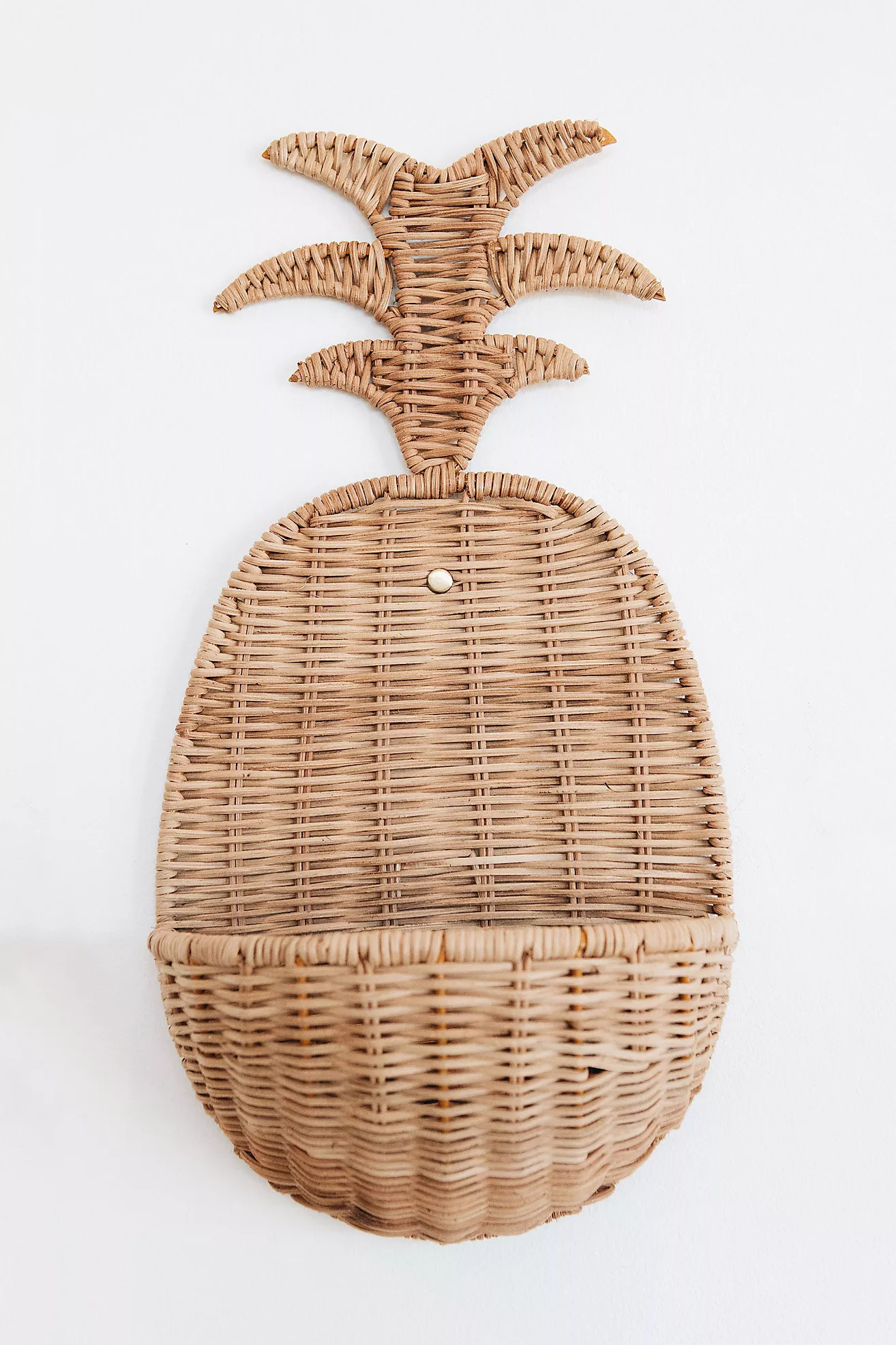 Roan Iris Pineapple Wall Basket | Anthropologie (US)