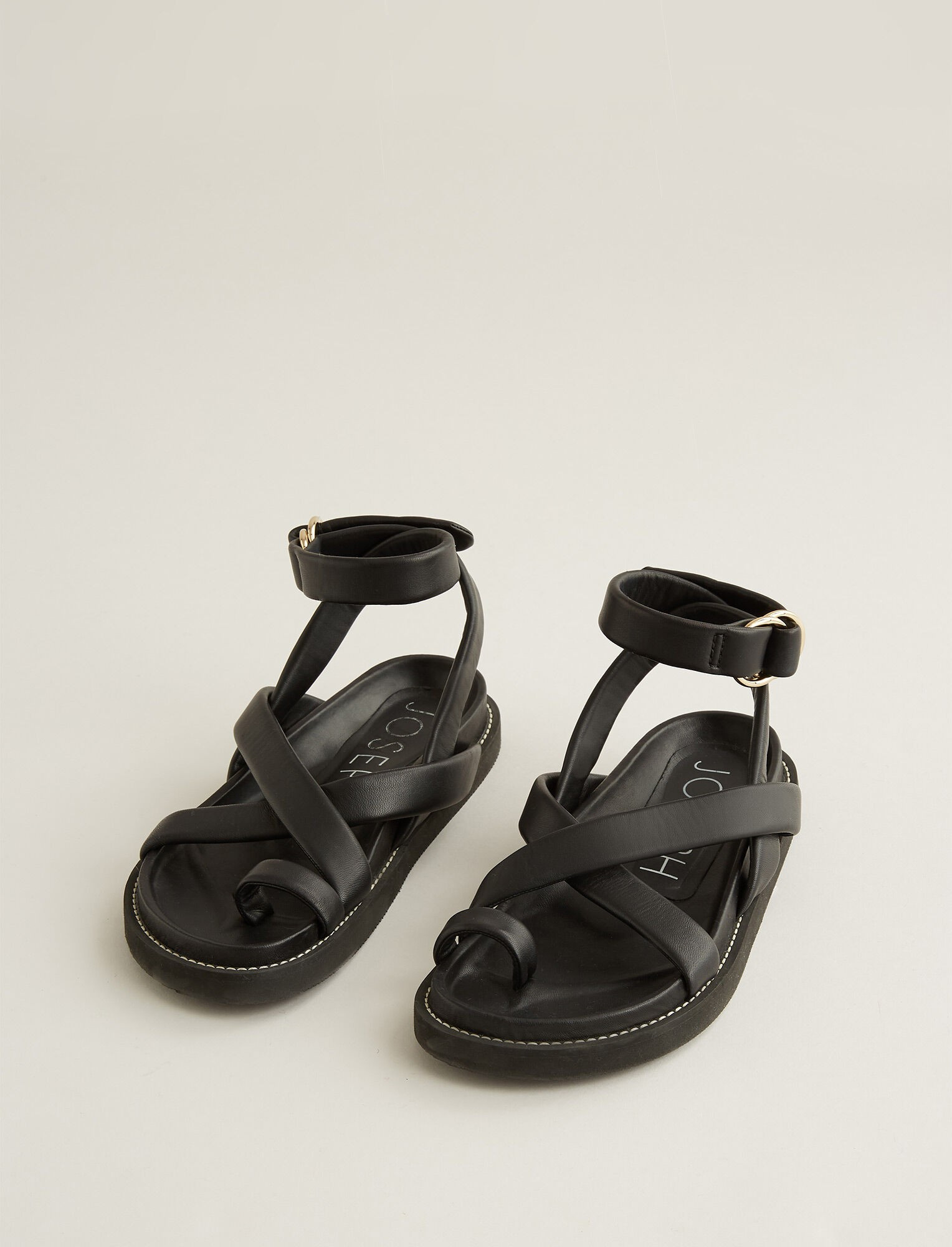 Jazal Leather Sandal | Joseph