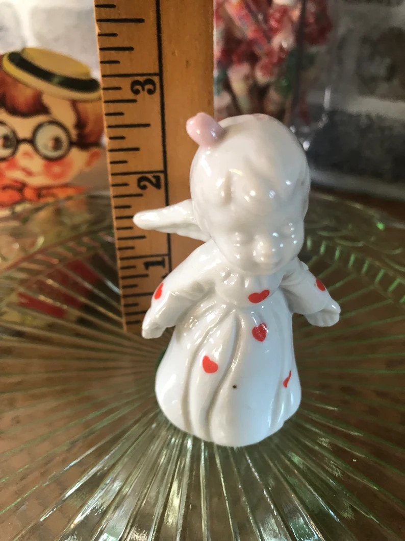Vintage Enesco Valentine Angel - Etsy | Etsy (US)