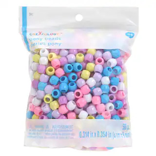 Pastel Mixed Pony Beads by Creatology™ | Michaels | Michaels Stores