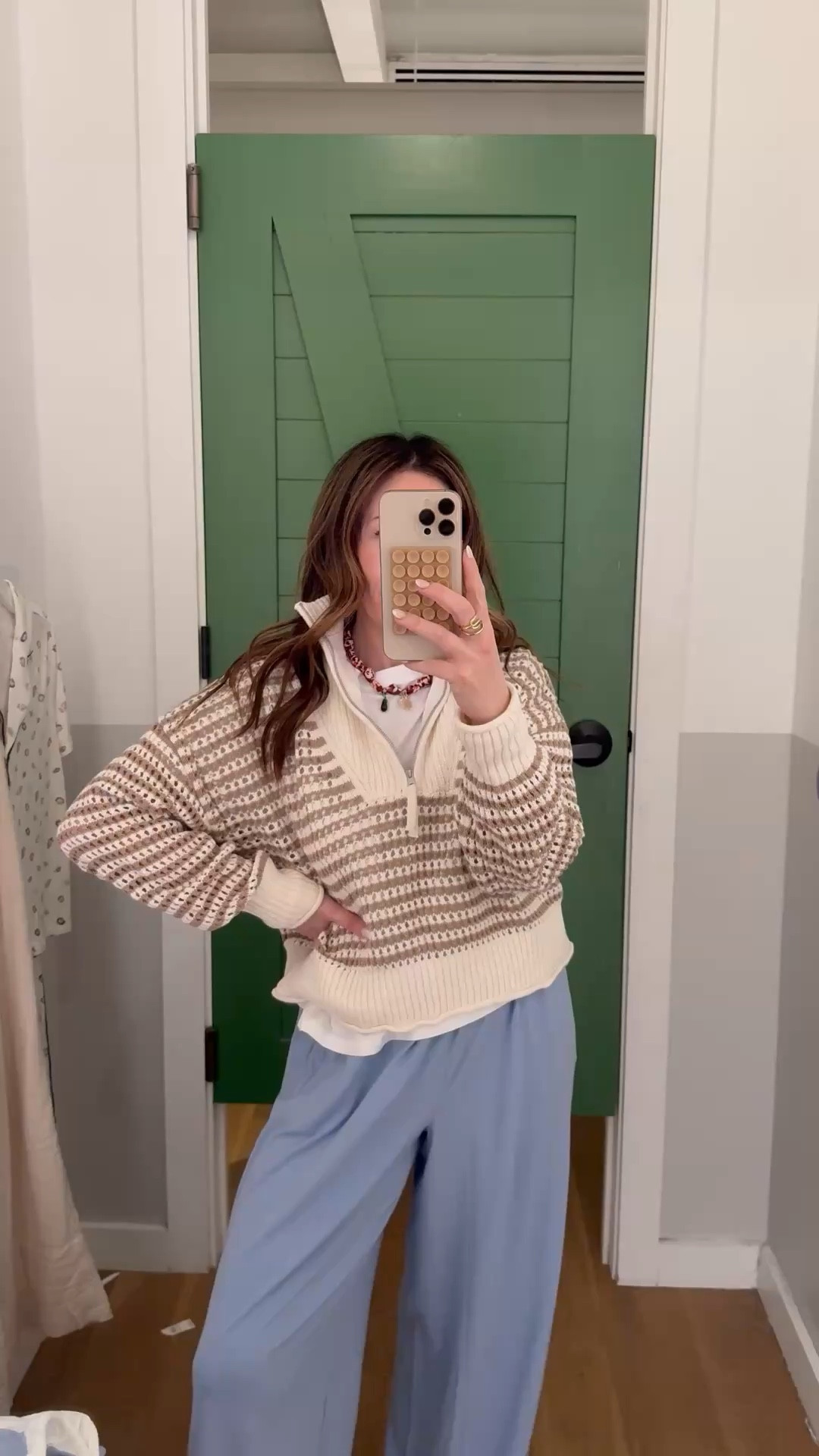 Loving the crop of this sweater. These are the most comfortable loungewear pants (maybe) ever. Aerie Real 
Aerie Style


#LTKSeasonal #LTKSaleAlert #LTKxAerie