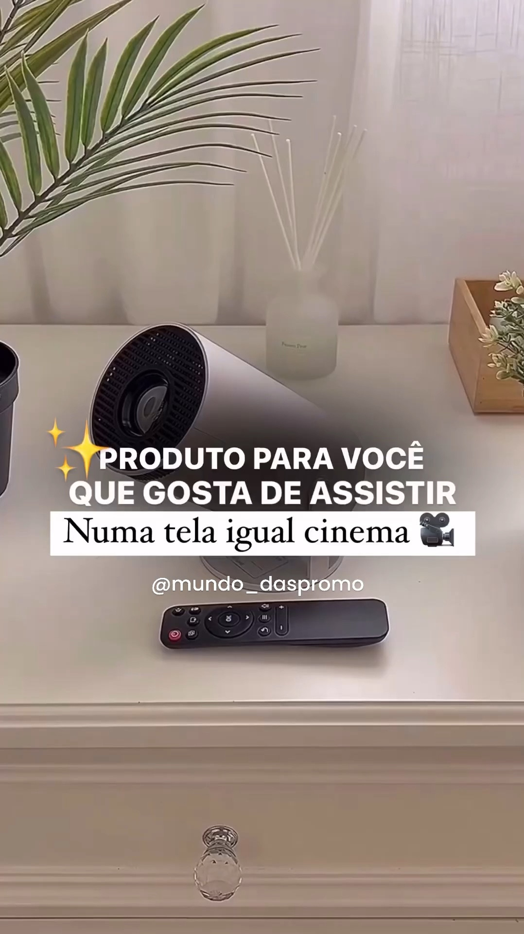 Produto para você que não tem televisão no quarto ou para você que gosta de assistir numa tela estilo cinema 😱😍😍

#LTKbrasil