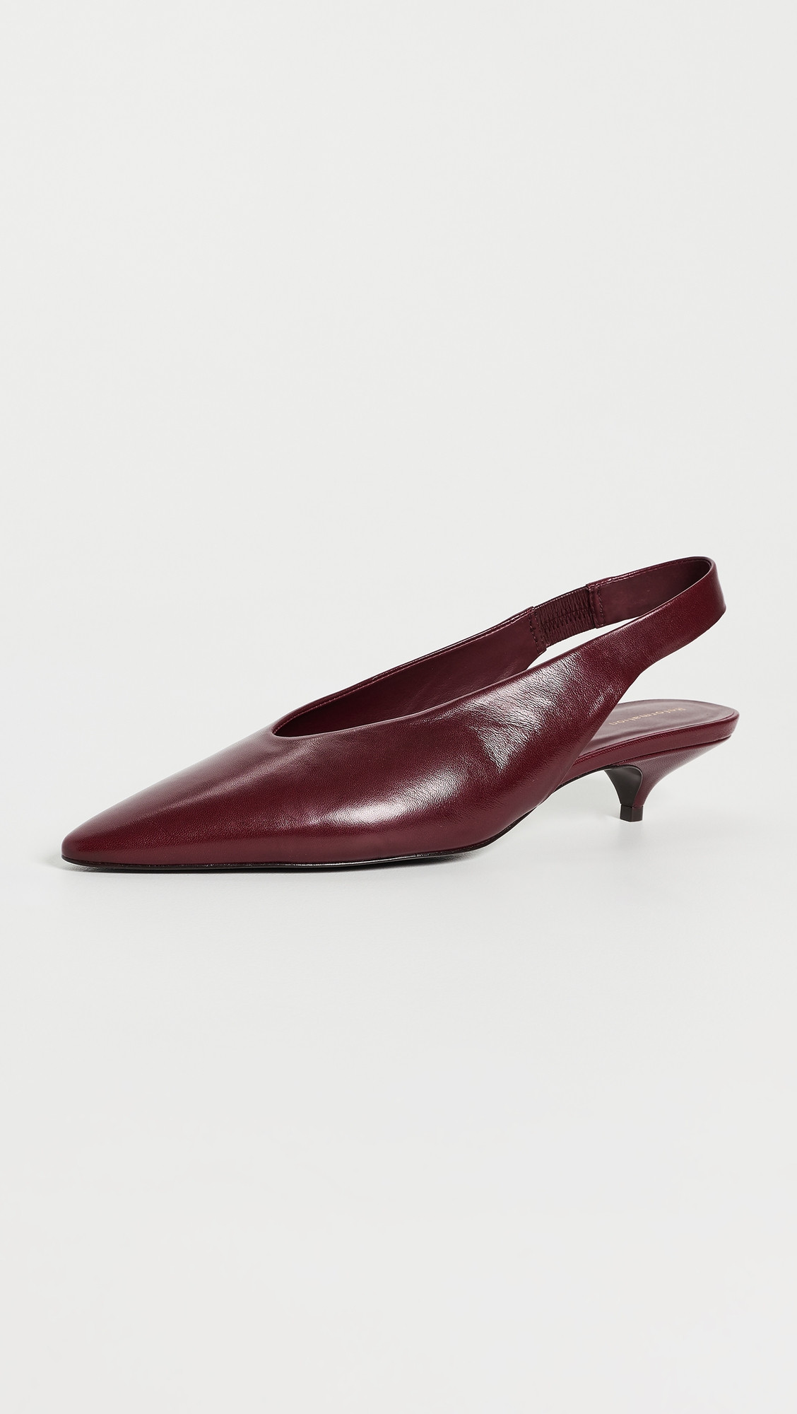 Calista Slingback Heels - Oxblood Leather | Shopbop
