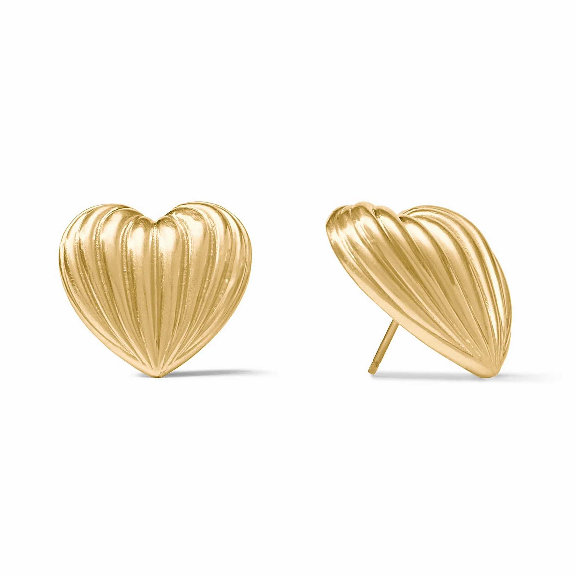 Puffy Heart Statement Stud | Julie Vos