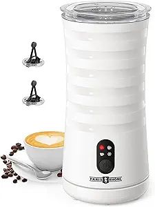 Milk Frother, Paris Rhône 4-in-1 Milk Frother and Steamer, Non-Slip Stylish Design, Hot & Cold M... | Amazon (US)