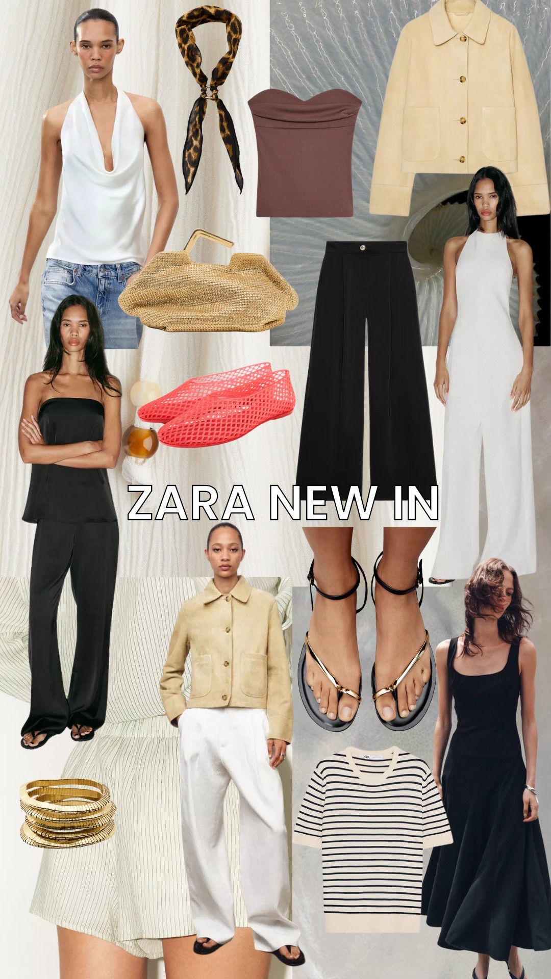 Zara new in - summer outfits - holiday outfits - black dress - summer sandals - jelly shoes - summer bag - wedding guest outfits - suede jacket - trending 

#LTKspring #LTKsummer #LTKuk