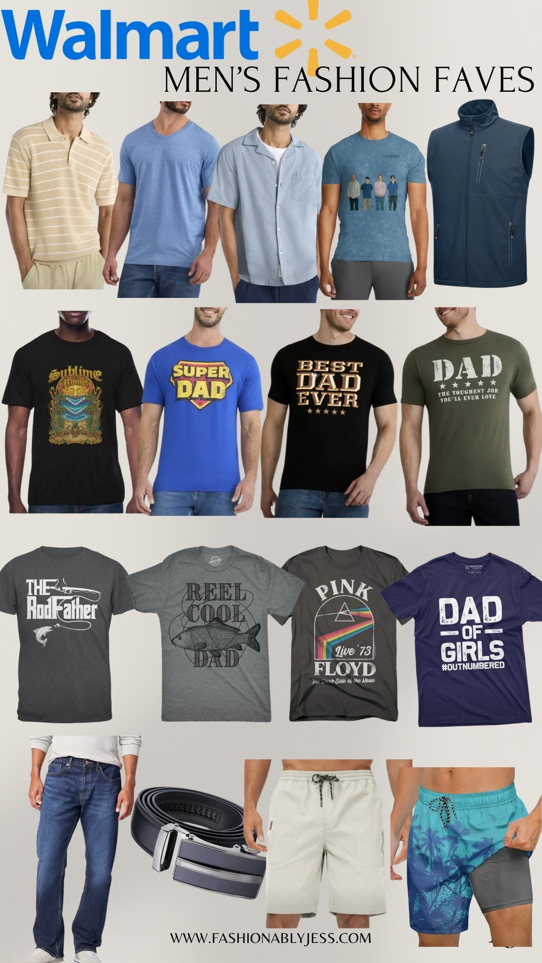 Walmart men’s fashion favorites
Great Father’s Day gifts two day shipping available. Also, you can pick up in-store.

#LTKSummerEdit #LTKMens #LTKGiftGuide
