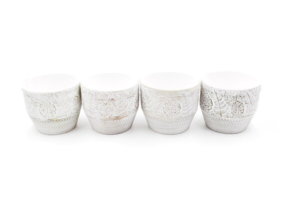 4.5 inche leaf clay plant pot | Etsy | Etsy (US)