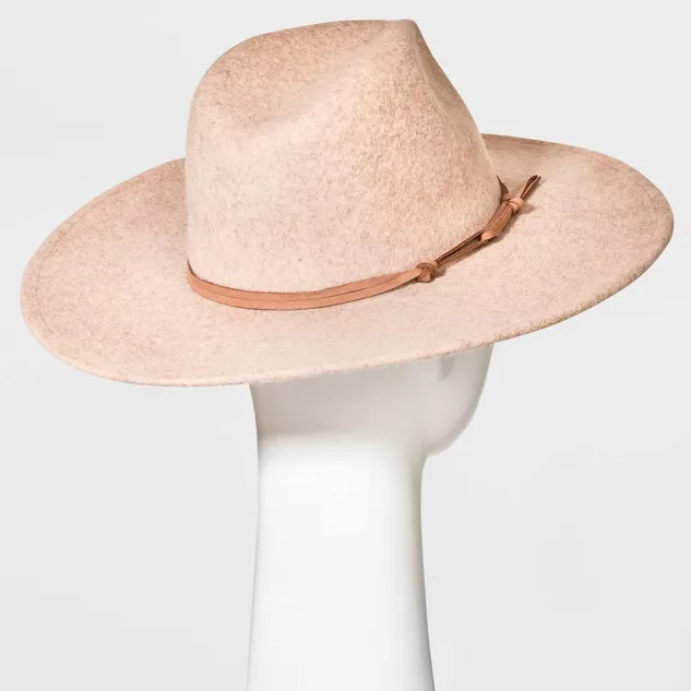 Women's Wide Brim Felt Fedora Hat - Universal Thread™ | Target