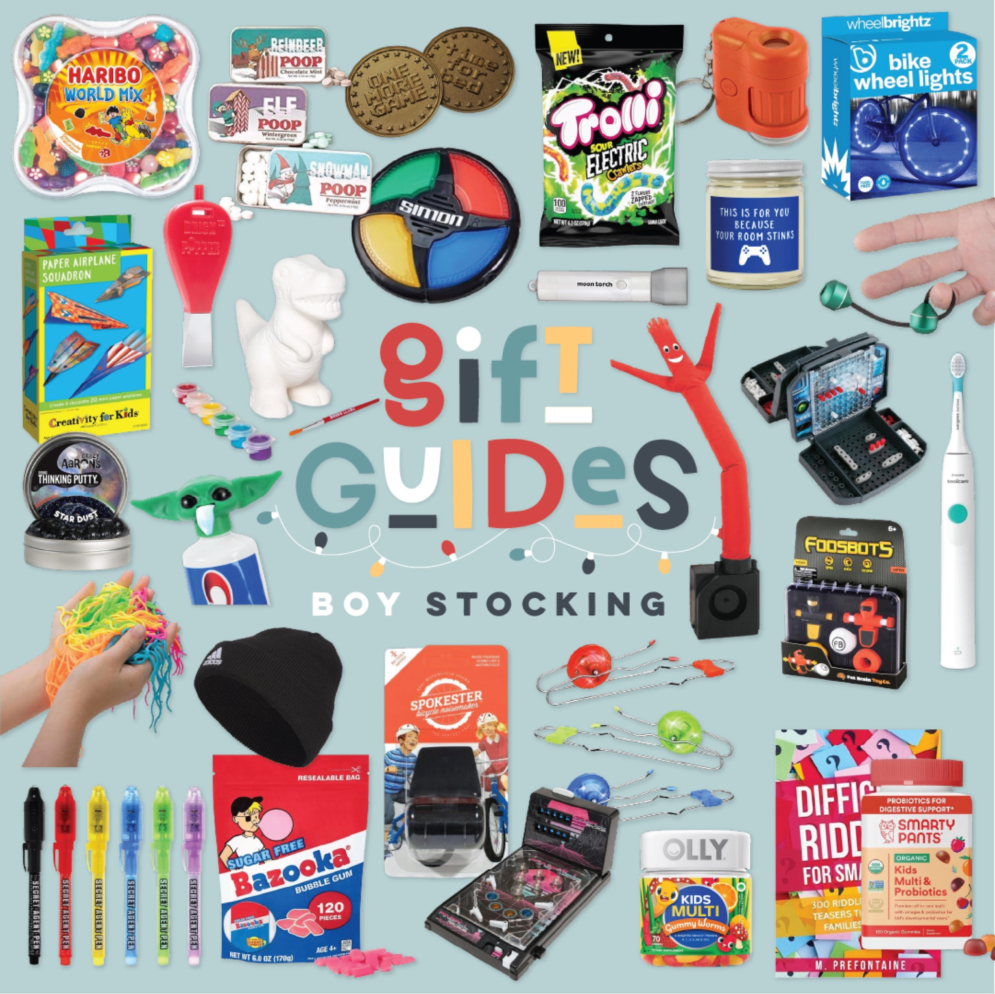 No coal here—just awesome stocking stuffers your boys will love! From fun gadgets to tasty treats, we’ve got stocking goals covered.

#StockingStuffersForBoys #HolidayFun #BoysGiftGuide #HolidayJoy

#LTKHoliday #LTKGiftGuide #LTKKids
