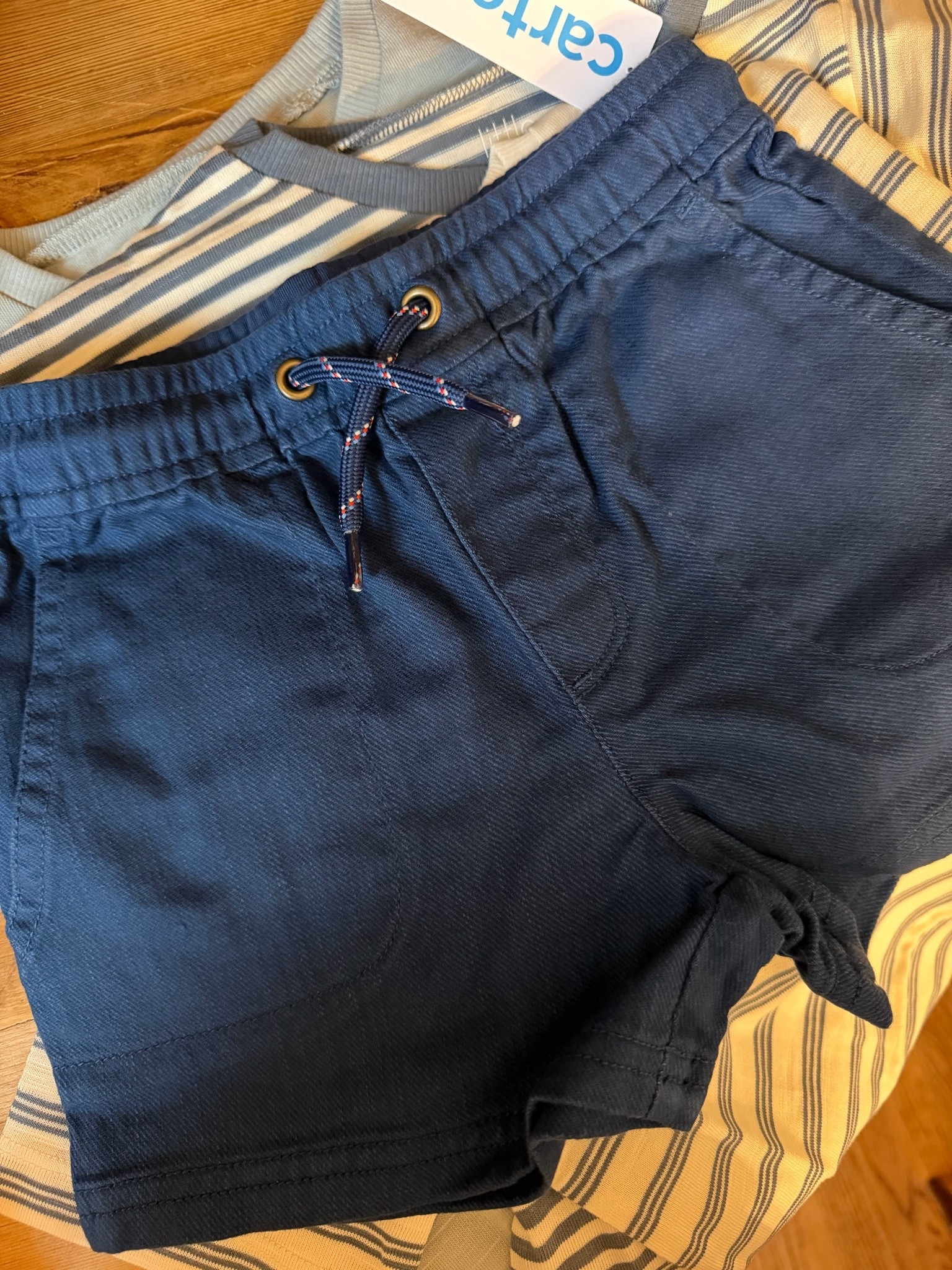 $14 above the knee navy twill shorts

#LTKKids #LTKActive #LTKootd