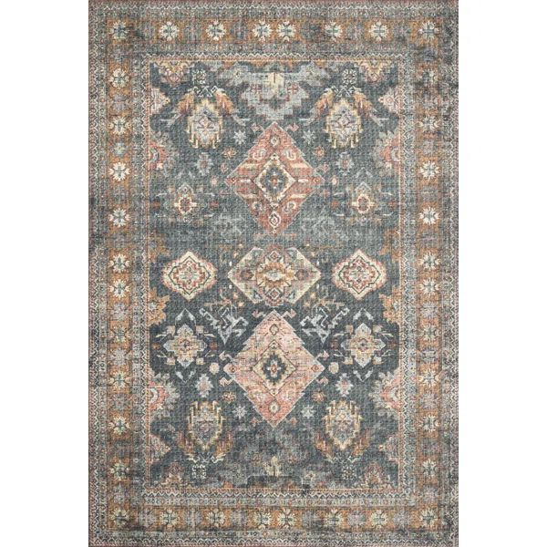 Skye Rust Area Rug | Wayfair North America