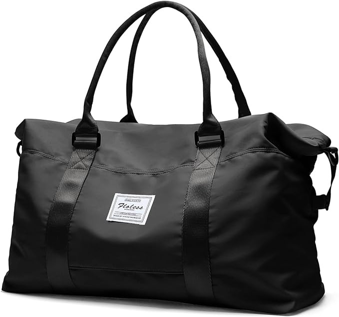 HYC00 Travel Duffel Bag,Carry-on Overnight Weekender Bags for Women,Sports Tote Gym Bag with Wet ... | Amazon (US)